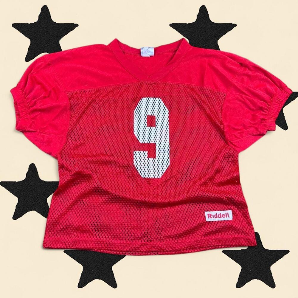 ★ Riddell red mesh jersey ★